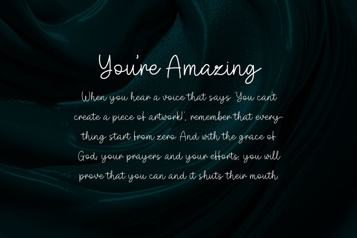 Kreby - Handwritten Signature Font, a Handwritten Font by Mightyfire (Photo 2 of 4)