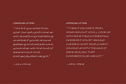 Pen Ponder | Handwritten Font, a Handwritten Font by RS Design Co. (Thumbnail 5 of 5)