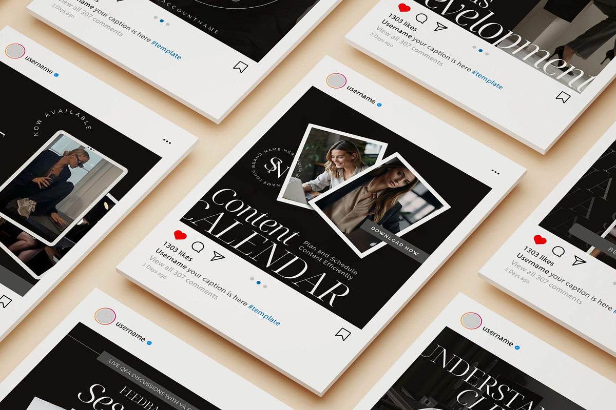 Virtual assistant Instagram template, a Social Media Template by SwitzerShop (Photo 4 of 7)
