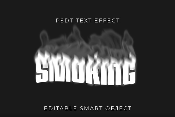 Smoke Bold Blur Text Effect preview 2