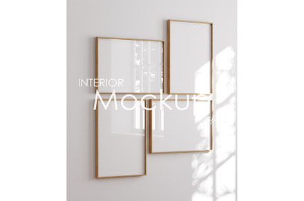 Frame mockup in home interior, a Household Mockup by Artjafara