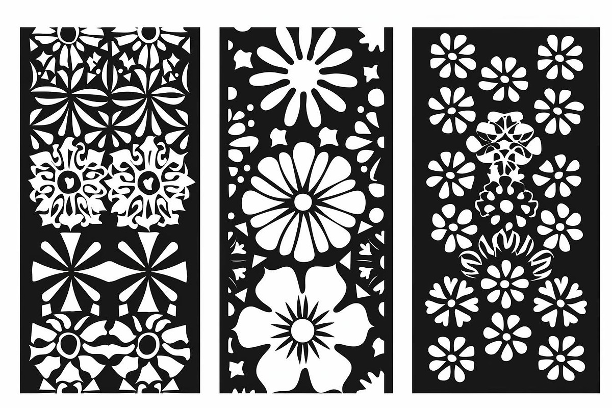 floral laser cut bundle, flower, a Graphic by Creativeshirt (Photo 6 of 8)
