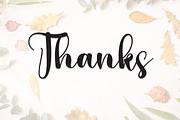 September | Script Font, a Handwritten Font by Scratchones (Thumbnail 8 of 8)