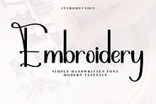Embroidery