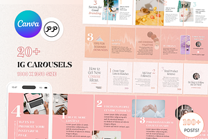 Canva Instagram Carousel Template