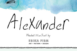Alexander Handwritten Font