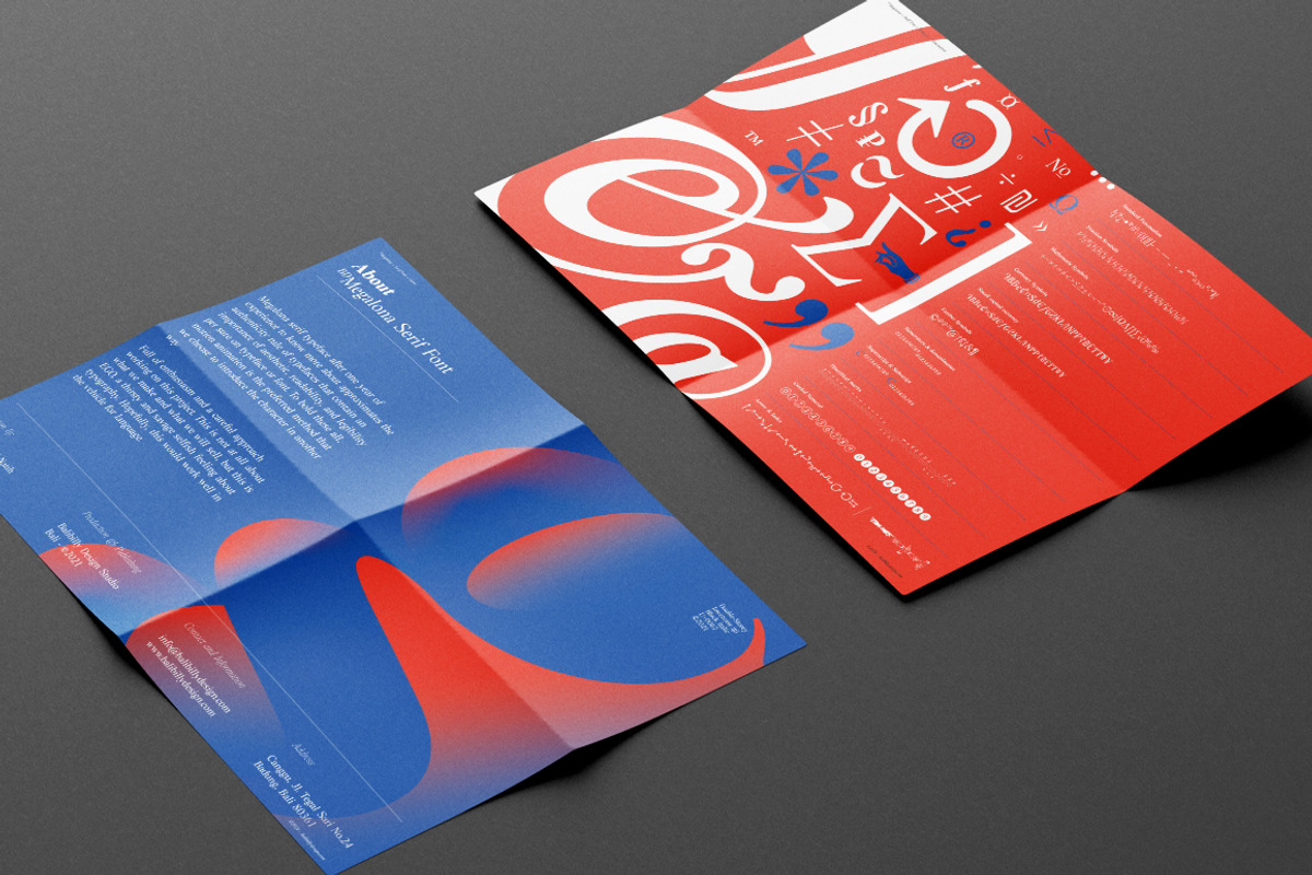 BD Megalona - Small Pack, a Serif Font by Balibilly Design (Photo 2 of 16)