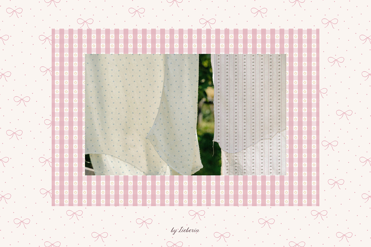 Maison Fleur: Soft Floral Patterns, a Pattern Graphic by Lidberia (Photo 2 of 10)