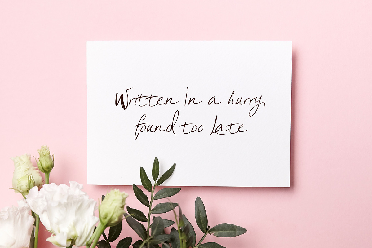 Quick Wrockers - the Ugly Notes, a Handwritten Font by HypeWorksCo (Photo 15 of 19)
