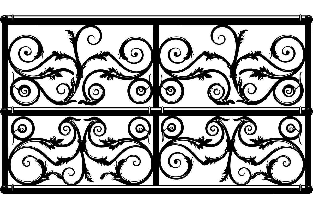 Ornamental Scroll Engraving Panel, a Decorative Illustration by Designer_Momina (Photo 19 of 20)