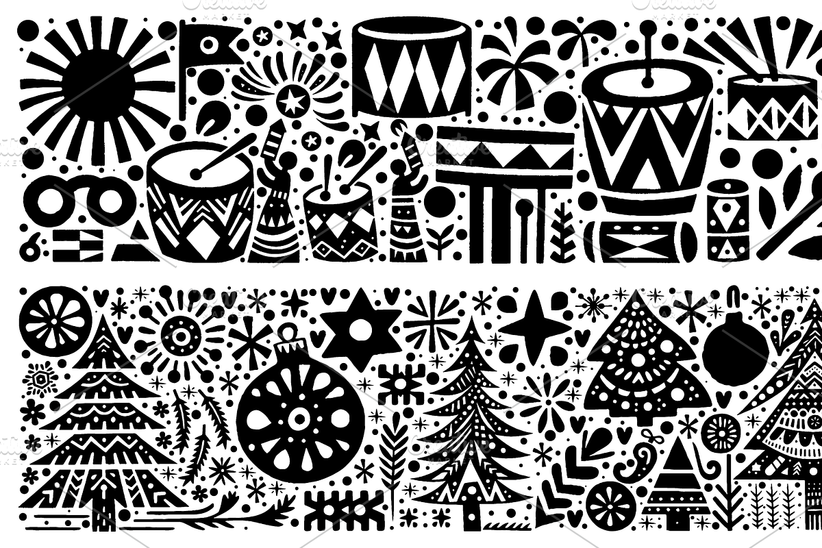 Outdoor Illustration, Tribal Folk, a Decorative Illustration by devastd (Photo 19 of 27)