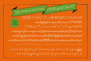 Oldpen Sunday Ink Handwritten Font, a Script Font by Letterena Studios Script (Thumbnail 13 of 15)