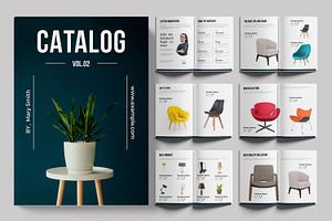 Product Catalog Layout, a Brochure Template by ContestDesign