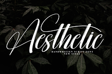 Aesthetic | Script Font