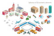 Isometric City Map Builder Vector, an Illustration by Vectopus.com (Thumbnail 3 of 5)