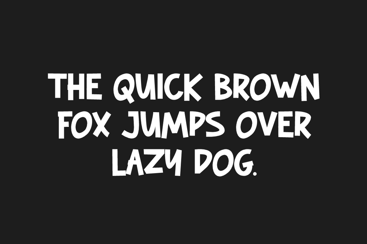 Antrasi - Funny Font, a Sans Serif Font by Iqsiart Studio (Photo 4 of 6)