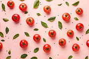Tomato Patterns. 47 images, a Food Illustration by Handmadefont (Thumbnail 7 of 11)