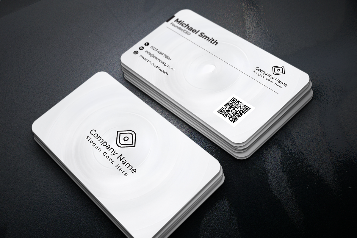 Simple and Minimal Business Card, a Business Card Template by designsprout (Photo 4 of 4)