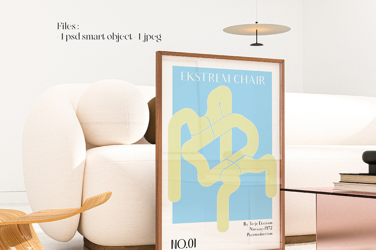 Set Realistic trendy frame mockup, a Product Mockup by N digital designs (Photo 3 of 7)