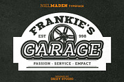 Nielmaden, a Slab Serif Font by Drizy (Thumbnail 6 of 9)