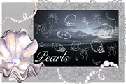Pearls. Watercolor and graphic, an Object Graphic by ma_i_vi (Thumbnail 6 of 10)