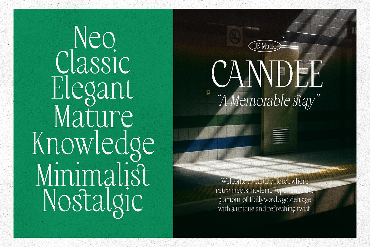 Asel Links - Neo Retro Serif, a Serif Font by Versetype (Photo 3 of 12)