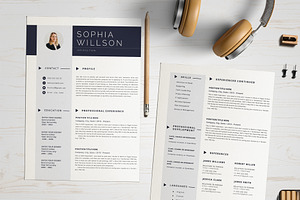 Feminine Resume Design