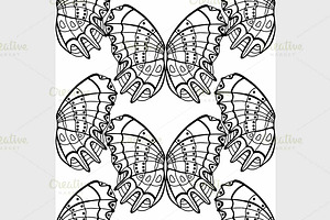 Background Of Butterflies