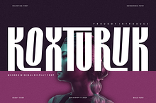 Koxturuk - Tall & Condensed Font