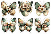 Whimsical Easter Butterfly Clipart, an Illustration by Daily.Designs (Thumbnail 8 of 8)