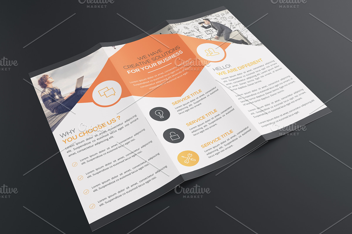 Trifold Brochure Template, a Brochure Template by Alice_s (Photo 6 of 9)