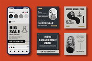 Fashion Sale Social Media Post, a Social Media Template by MightyDesign (Thumbnail 2 of 8)