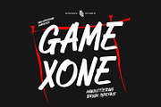 GAMEXONE - Handlettering Brush, a Handwritten Font by Kincrev Studio (Thumbnail 1 of 5)