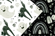 Halloween Clipart, Rainbows, Pattern, a Graphic by Valin Malin (Thumbnail 10 of 14)