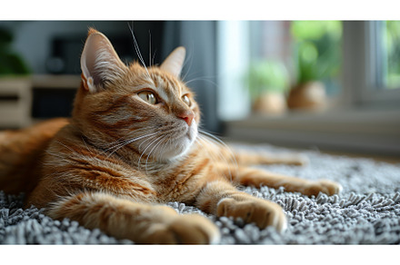 The living room carpet is covered, an Animal Photo by ZinetroN