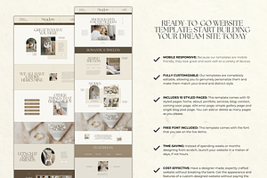 Showit Website Template Photography