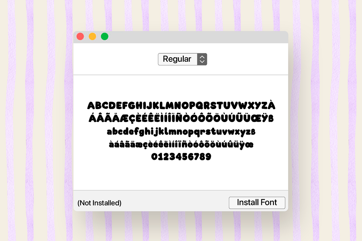 Handwriting Cute Playful Font Duo, a Handwritten Font by Nonceni (Photo 9 of 10)