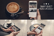 8 Real Photo Android Mock-ups, an Android Mockup by ZedProMedia (Thumbnail 3 of 5)