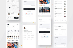 Figma Worka Mobile App