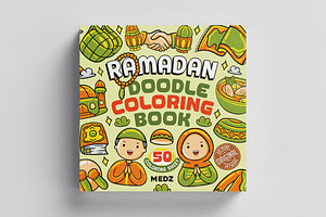 Ramadan Doodle Coloring Book