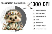 Funny Spring Animals Clipart, an Illustration by Craft Nest (Thumbnail 2 of 12)