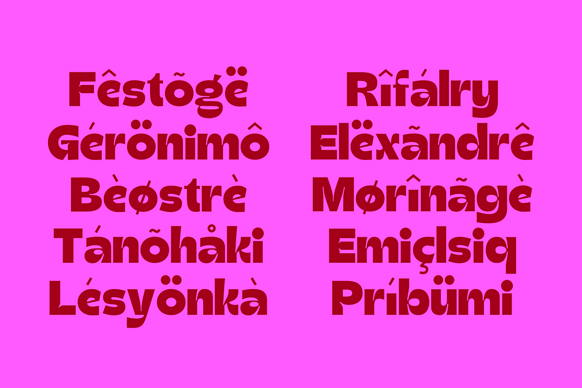 Mackyn - Bold Modern Font, a Sans Serif Font by Enxyclo Studio (Photo 9 of 16)
