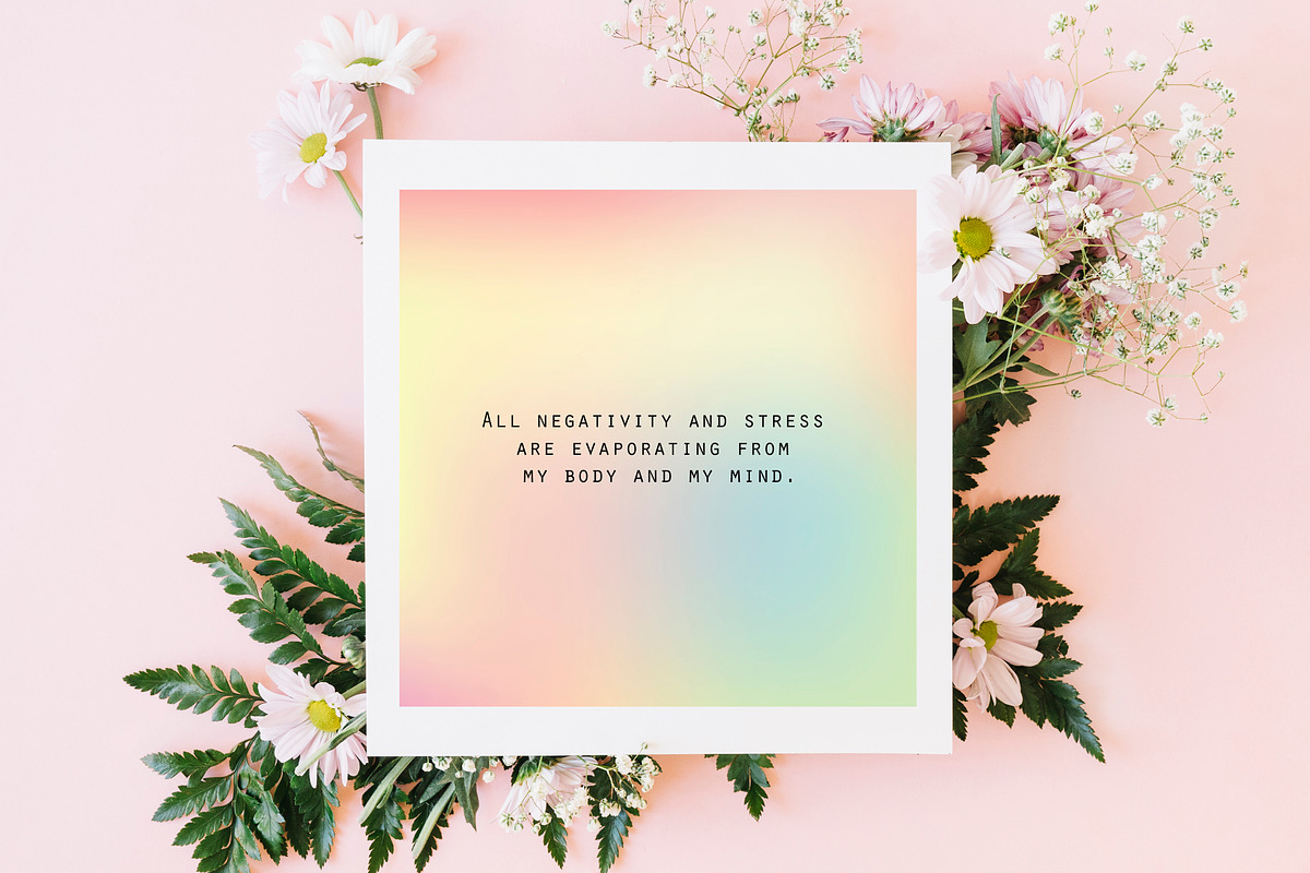 Affirmations. Quotes for instagram, a Social Media Template by digital_essence (Photo 3 of 4)