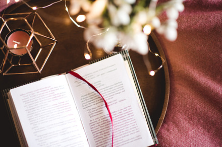 Open book closeup stock photo containing office and law, a School & Education Photo by morrowlight