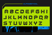 Megawon - Modern Sport Font, a Sans Serif Font by Drizy (Thumbnail 3 of 9)
