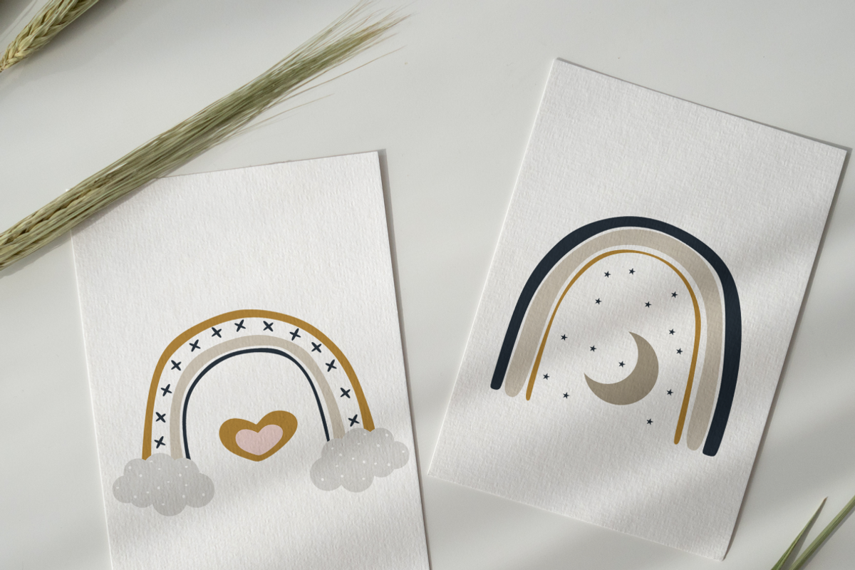 Children's clipart, child and mother, a Person Illustration by Yana_mide (Photo 9 of 9)