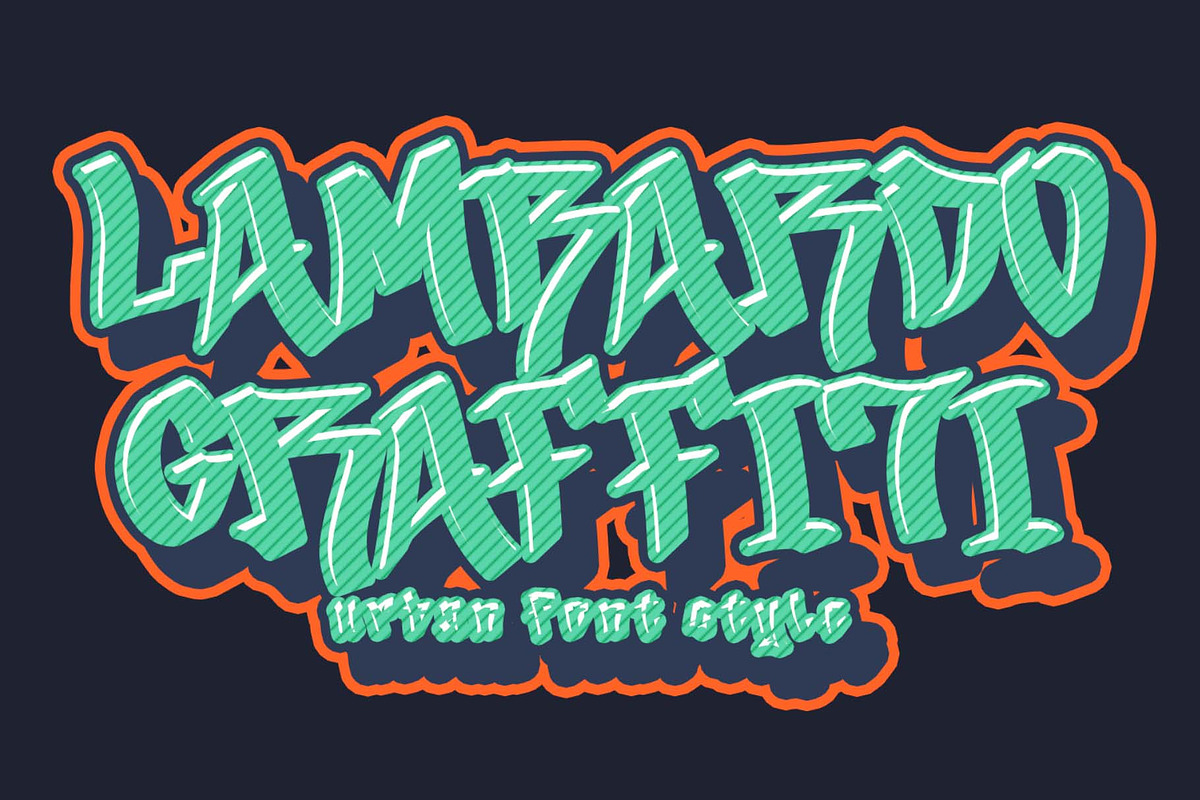 Lambardo Graffiti, a Blackletter Font by Yoga Letter (Photo 1 of 5)