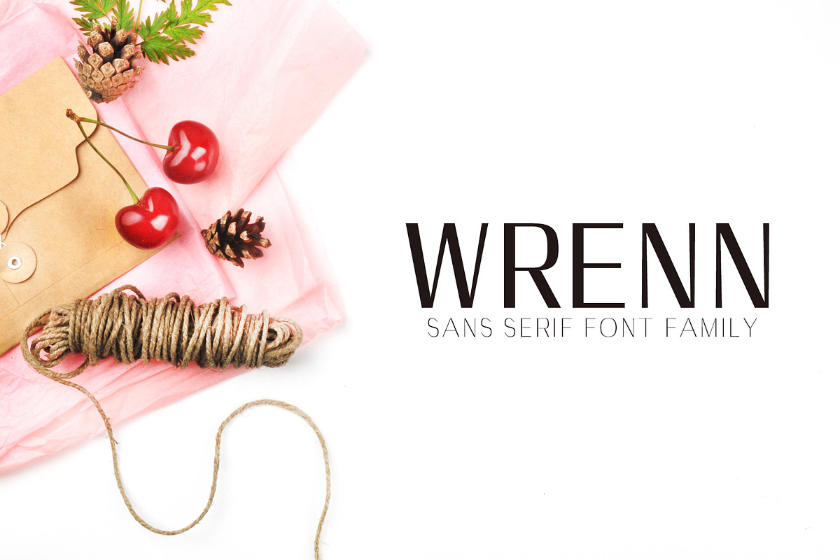 Wrenn Sans Serif 6 Font Family