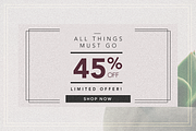 GRUNGE Facebook sale and quote pack, a Social Media Template by Vova (Thumbnail 6 of 16)