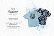 Magic MUSHROOMS. 60 BW Vector Set., an Illustration by Varvara Gorbash (Thumbnail 9 of 11)